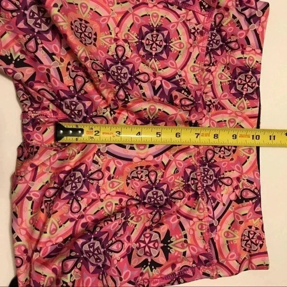 Womens Danskin Now Capri Leggings Pink Boho - Picture 10 of 12